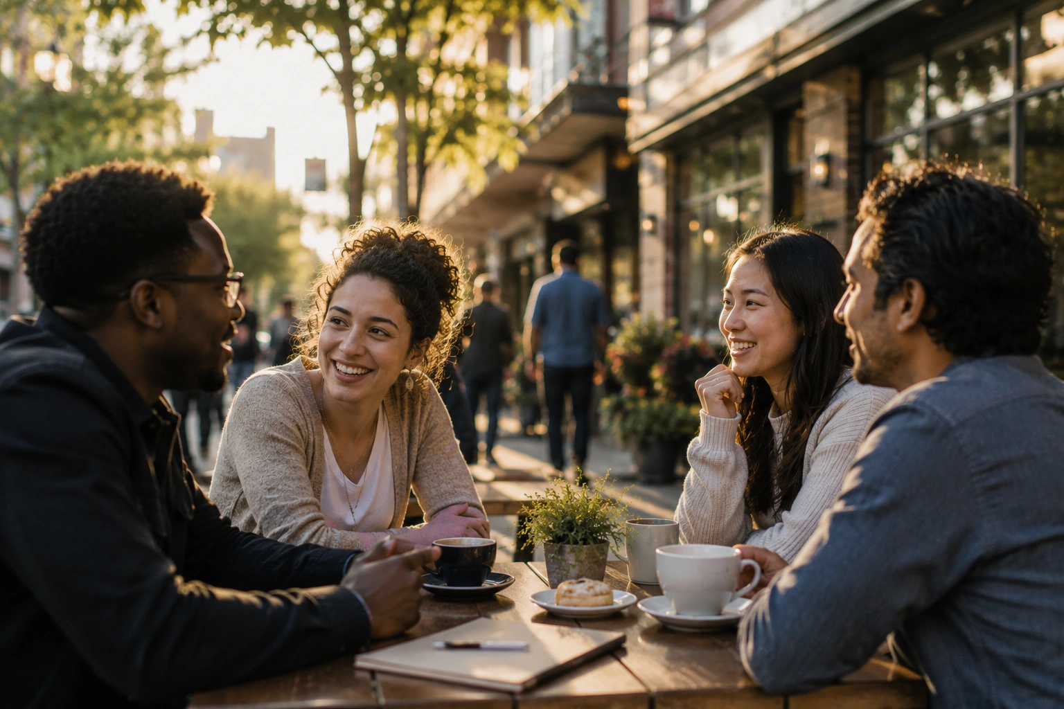 Belonging happens in everyday conversations.